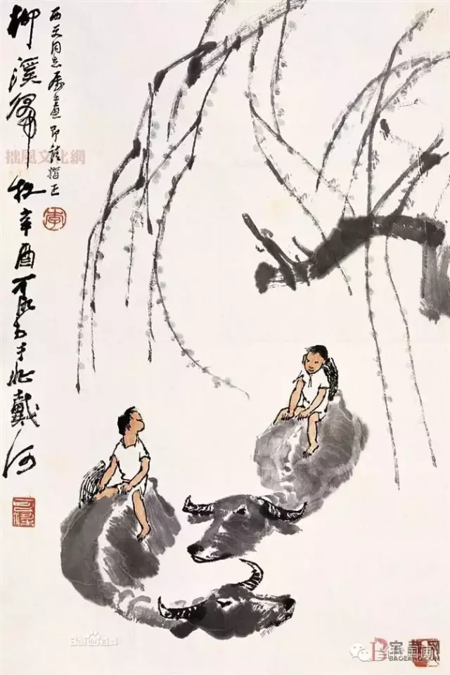 李可染一生創(chuàng)作作品1000件，市場拍了8000件，90%是假的