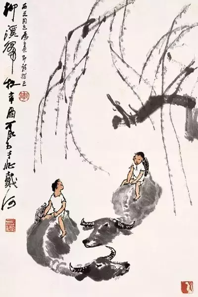 中國畫12位頂尖大師之作，堪稱一絕！